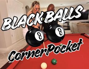 Black Balls Corner Pocket