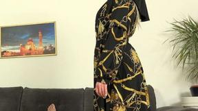 ”Lazy babe in hijab gets hardcore penetration”