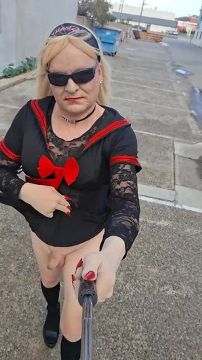 Sissymandy Red Sailor Dress