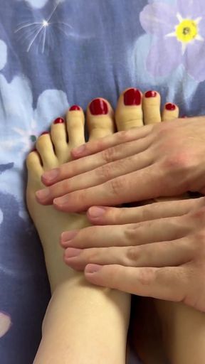 Soft Foot Massage for My Mistress