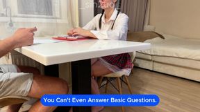 Part 1. The teacher fucked the student hard in the ass for retaking the exam.