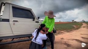 a peasant woman wanted to harvest pineapple and instead he planted cassava in her pussy