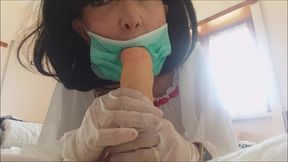 nurse fetish will drive ya crazy with her suppositories session and a visit for your sperm