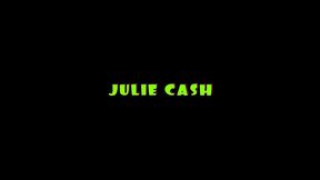 julie cash gets facial cumshot after massage