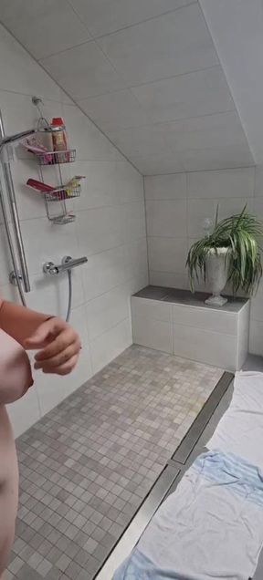 I whores pissed in the shower
