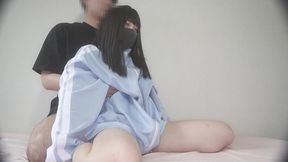 Teen girl gets fingered and moans loudly