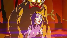 Cartoon Cutie Succumbs to Sinful Ghostly Tentacle Lust – Animated Fantasy Erotica