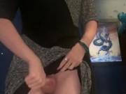 Transgirl dress striptease
