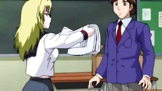 Forbidden Hentai Frenzy Innocent Lesbian Teens Hide Out to Savor Deep Throats