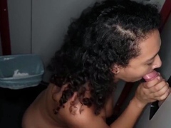 Brunette Blowjob Deepthroat Cum Swallow