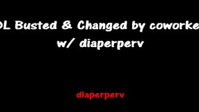 dl audio fantasy busted wearing diaper while delivery driving