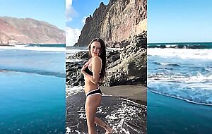 Li moon, playa chica