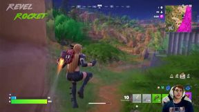 Cumshot every time I get eliminated in Fortnite gay battle royale gameplay