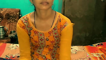Hot Indian Desi village bhabhi was full romance with devar and fucking hard in clear Hindi audio