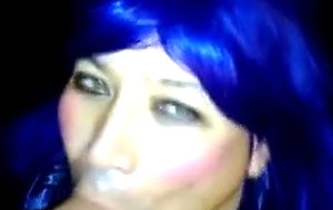 Amateur CD piss drink and facial