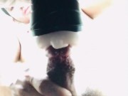 Quarantine solo playing flashlight