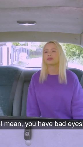 Fake Taxi - Blonde Brazilian girl betrays boyfriend to buy new glasses POV car sex   Clip 1
