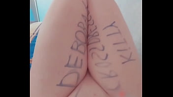 HANDS-FREE CUMSHOT YOUR NAME ON MY LEGS AND I AM MASTURBATING WITHOUT USING HANDS SWALLOWING CUTE COCK HOT BIG LOAD OF CUM