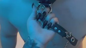 Cuckold Slave Welcomes His Dominatrix After She Goes Out With Her Lover and Gets Fucked - Verbal Humiliation, Spitting, and Foot Worship
