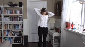 White Blouse, Blindfold, Ropes - FULL HD (mp4) - JP20240430