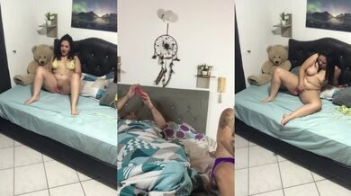 Dripping Wet Latina Teen Masturbates With Lesbian Strapon Solo Orgasm Compilation