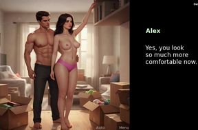 Dirty Man Fucks His Wife While She Was Cleaning The House