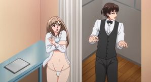 Bathroom sex - Ryota fucks Kanade under the shower
