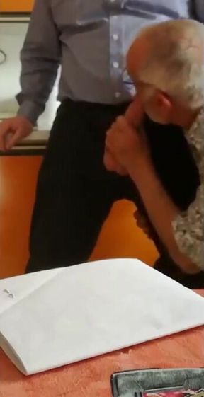 Grandpa's Blowjob Lesson 3