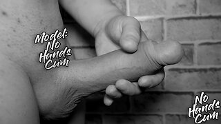 A month without masturbation: explosive ejaculation without hands