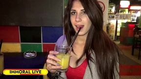 cum hungry ayda swinger lures stepfather s pals into fucking her!