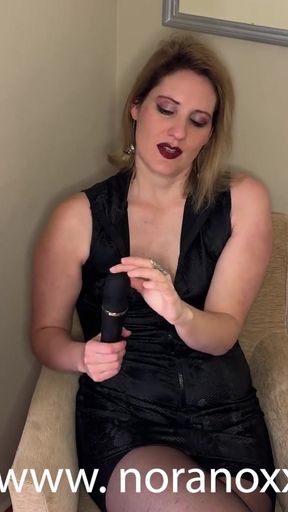 Key moment from &quot;Nora&#039;s Jerk-Off Instruction for submissive losers, who like edging and CEI&quot;