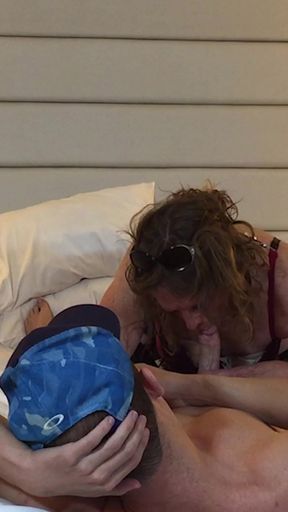 Mature Crossdresser Fucked and Deepthroating Dick - Compilation 8