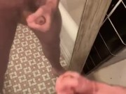 Mirror jerkoff