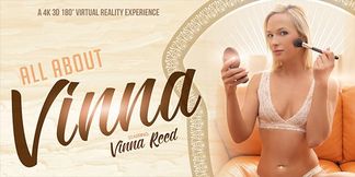 All About Vinna - Blonde European Teen Masturbation VR