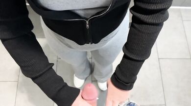 Asian Slut Swallows Cum at Walmart