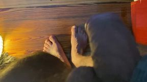 My Feet Exhausted After the Workday...