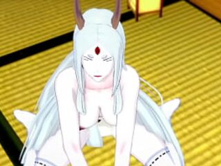 Kaguya is a floozy who wishes wang