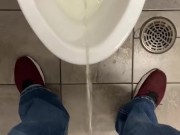 Quick Piss at Local Grocery Store