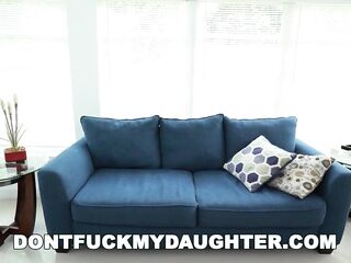 DON'T BANG MY StDAUGHTER - Layla London can't keep Eye's off Dad's Ally
