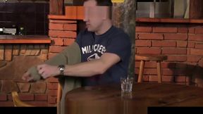 He seduces hetero barkeeper into gaysex