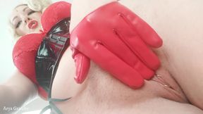 So Hot Pussy and Ass Tease Home Selfie Video, Slow Romantic Naked Blonde MILF with Porcelain Skin