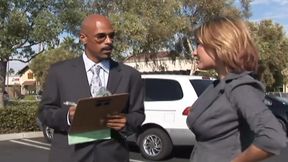 Leigh Livingston Taking Giant Black Cock and Get Pounded Hard