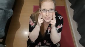 I'm Kneeling in Front of You, You're Jerking Your Cock
