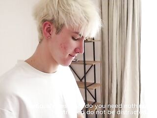 My stepbrother put his giant cock in me whilst I was talking on the phone