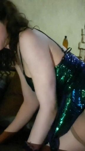 Unforgettable moment from "Sauna sissy slut taking humiliation and hard using like a good sex slave for BDSM"