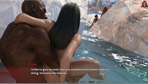 Fate Won't Seperate Us - Gameplay - Roleplay - Big Ass Teen Gets Anal Fuck by BBC Cock in Beach