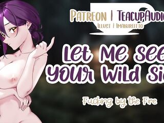 Let Me See Your Wild Side (F4M) (Exposed Hike) (Cabin Getaway) (Screwing by the Fire) ASMR Audio PORN