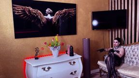 Sissy whore wants more than XXL strapon