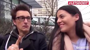 Step Sisters Silvia and Eveline Dellai Get Adventurous in the Backseat - LETSDOEIT