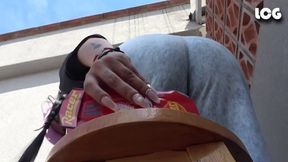 Jeny Has Fun Destroying Lightning McQueen With Her Big Ass Terrace Crushing